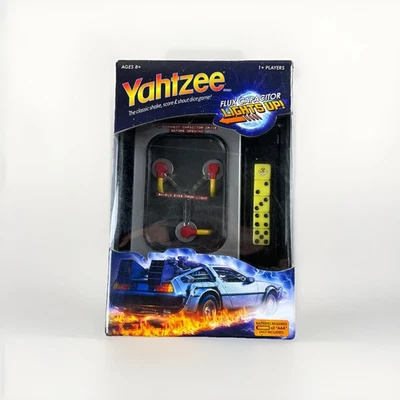Back to the Future Yahtzee Dice Game Complete Un-used Open Box - Image 1 of 4