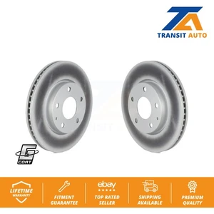 Front Coated Disc Brake Rotors Pair For Mazda 3 Sport FWD KG-101602 - Picture 1 of 8