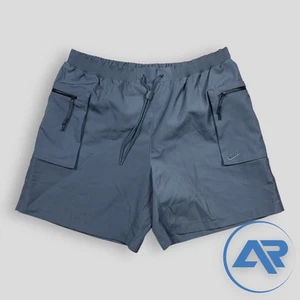 Nike Sportswear Tech Pack Woven Utility Shorts Men's XL Iron Grey FB7528-068 - Picture 1 of 5