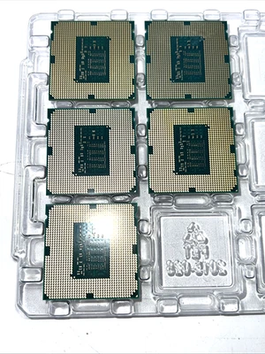 LOT 5x Intel Core i5-4590 SR1QJ CPUs 3.3GHz Quad-Core LGA1150 **USED PULLS! - Image 1 of 4
