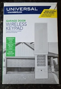 Chamberlain Universal Garage Door Wireless Keypad KLIK2U-P2Mc - Picture 1 of 4