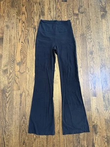 LULULEMON Black Flare High Rise Leggings Size 6 - Picture 1 of 2