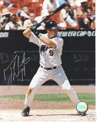 TY WIGGINTON NEW YORK METS SIGNED 8X10 PHOTO W/COA - Image 1 of 1