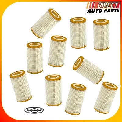 Filtro de aceite 10 piezas MERCEDES-BENZ Fleece C,CL,CLK,CLS,E,G,GLK,ML,R,S,SL,SLK Clase Foto 1 de 4
