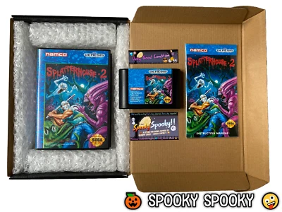 Splatterhouse 2 Sega Genesis - NTSC-U/C USA VGC CIB - High Quality Packing - Image 1 of 4