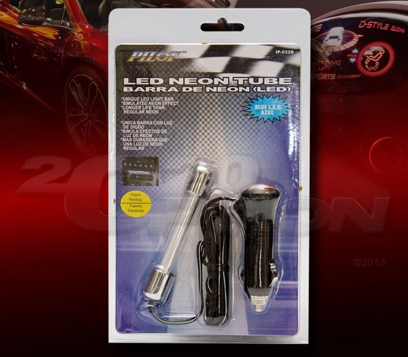 4" INTERIOR BLUE LED NEON LIGHT TUBE FOR ACTIVE M5 M6 X1 X3 X5 Z4 XF XK 9-3 9-5 - Image 1 of 1