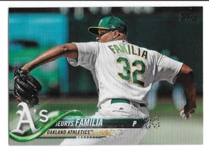 JEURYS FAMILIA 2018 Topps Update RAINBOW FOIL - OAKLAND ATHLETICS - #US20 - Picture 1 of 1