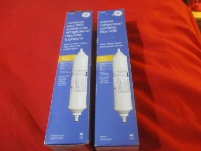 Lot of 2 GE Exterior Refigerator Ice Maker Refill Water Filters GXILQR - Image 1 of 4