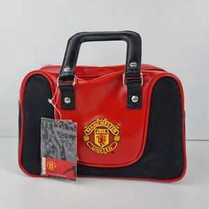 Mini bolso de mano de fútbol americano Manchester United 2004 Y2K con etiquetas vintage - Imagen 1 de 9