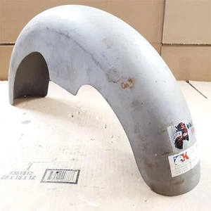 Steel Stretched Smooth Liberator 4.9 wide 38.4 long Front Fender Custom Softail - Picture 1 of 8