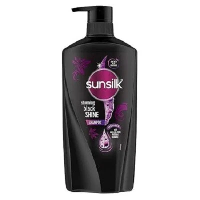 Sunsilk Stunning Black Shine Shampoo, Select Pack - Image 1 of 4