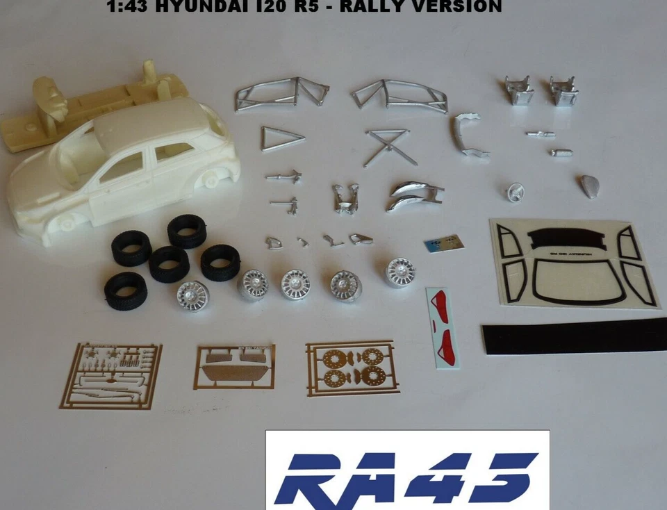 1/43 Hyundai i20 R5 Rally version KIT - Immagine 1 di 1