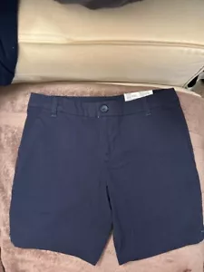 Neu mit Etikett Patagonia Damen-Shorts Stretch All Wear niedrig erhöht Größe 6 Innennaht 8 Zoll blau - Bild 1 von 3