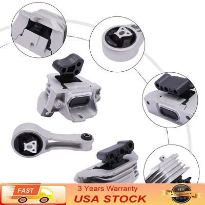 3 Set For 2011-2016 Dodge Journey 2.4L Engine Motor & Trans Mount Mounting US - Image 1 of 4