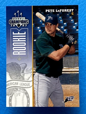 2003 Donruss Champions Pete LaForest #287 - Image 1 of 2