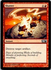 Shatter Magic The Gathering 2010 Card Light Play X1