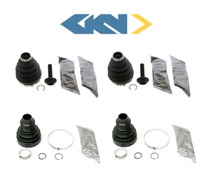 4xFront Outer/Inner Axle Boot Kit for AUDI A4 Quattro Avant Base A5 Quattro Q5 - Picture 1 of 1