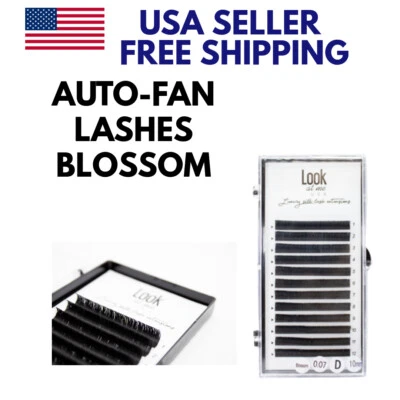 Eyelash Extensions Mix Easy Fan Volume  Rapid Blooming 0.07C  0.10C  0.10D - Image 1 of 4