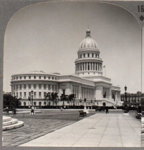 Havana, Cuba, New Capitol Building.   Stereoview Photo - Picture 1 of 2