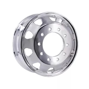 Truck Wheel 22.5 x 8.25 Kenworth Stylized Rims 10 Holes 2pc - Picture 1 of 6