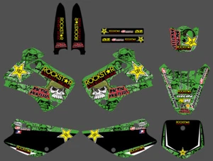 Graphics Kit Stickers Decals Deco For Kawasaki KX85 1998-2009 2010 2011 12 2013 - Foto 1 di 3