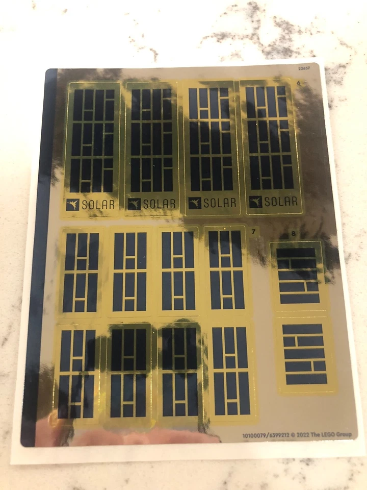 LEGO STICKER SHEET for 60350, Sheet 2, Lunar Research Base, New & Genuine! - Image 1 of 1