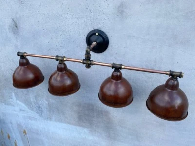 Apliques de pared de baño luces de tocador de baño industriales lámpara de pared accesorio Foto 1 de 4