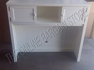 Pottery Barn Teen PBT Beadboard Media Center TV HUTCH Sun Valley White  - Image 1 of 4