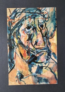 Georges Rouault "Head of Christ" Mounted offset Lithograph Print 1991 - Picture 1 of 3