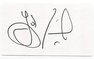 Jesper Parnevik Signed 3x5 Index Card Autographed Signature Golf PGA Masters - Picture 1 of 2