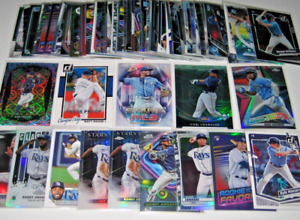 Tampa Bay Rays: - HUGE lot of 65 cards. Loaded w/ Stars, Refractors and RC's!