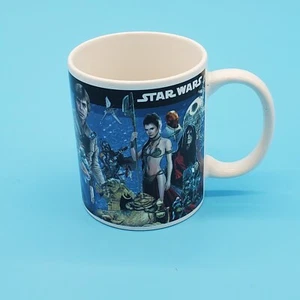 Galerie Star Wars Coffee Mug Panoramic Scene From Star Wars Universe Characters - Picture 1 of 5