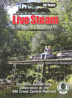 Live Steam & Outdoor Railroading Nov/Dec 2017 Great Northern Hide Car - Image 1 of 2