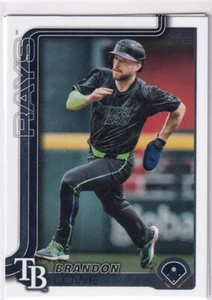2025 Topps MLB Baseball Series 1 No. 153 Brandon Lowe Rays - Bild 1 von 2