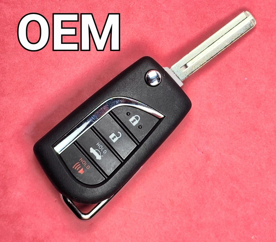 OEM 2018-2024 Toyota Corolla Remote Head Key Flip Key 4B Trunk - HYQ12BGF - Image 1 of 3