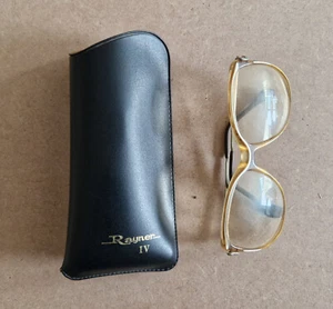 Vintage Eyeglasses 80s Oversize GT Britain 135 with Rayner IV Case - Picture 1 of 24