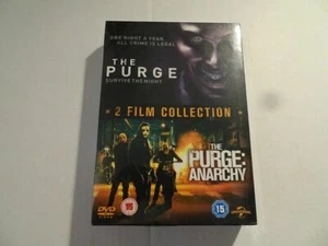 The Purge / Purge Anarchy 2 Film Collection Neu Versiegelt DVD - Bild 1 von 3