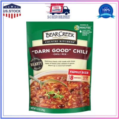 Bear Creek 汤混合,Darn Good Chili,8.8 盎司 — 第 1/4 张图片