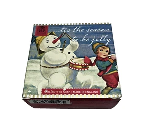Michel Design Works Snowman Shea Butter Soap Christmas Made England - Picture 1 of 7