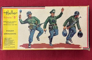 1:35 Panzer Grenadiers Groupe de combat Allemagne - Infantería 1939-45 Heller 113 - Imagen 1 de 6