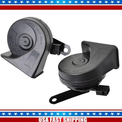 2x Dustproof Snail Horns For Toyota Camry Tacoma Corolla Highlander 86510-04020 - Image 1 of 4