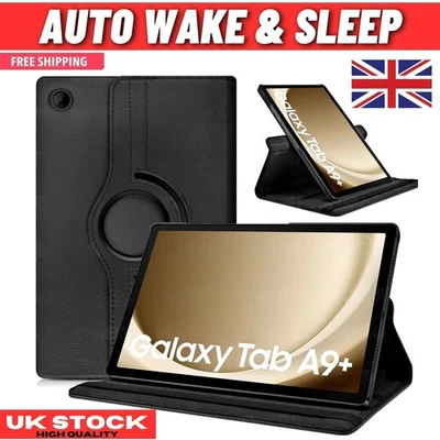 For Samsung Galaxy Tab A9 PLUS11"  (2023) Leather Smart Stand Tablet Case Cover - Image 1 of 4
