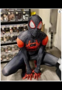 Costume cosplay Spiderman Miles Morales, Medium *NUOVO* - Foto 1 di 7