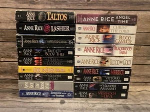 Anne Rice Paperback Lot Of 18 Books (Nearly Complete Vampire Chronicles Series) - Bild 1 von 21