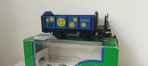 G scale 45mm LGB 94306 Open Wagon Blue Livery Toytrain NEAR MINT - Picture 1 of 4