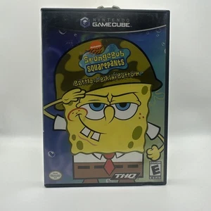 Bob Esponja Batalla por Fondo de Bikini GameCube Juego ¡Sin Manual! ¡Probado! - Imagen 1 de 5