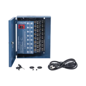 Epcom Powerline XP16DC204KV Heavy Duty Power Supply 11-15 VDC @ 20Amp 16 Cameras - Picture 1 of 5