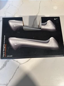 pair of NIKE DUMBBELLS (5lbs/2.3kg) FITNESS EQUIPMENT - Picture 1 of 6