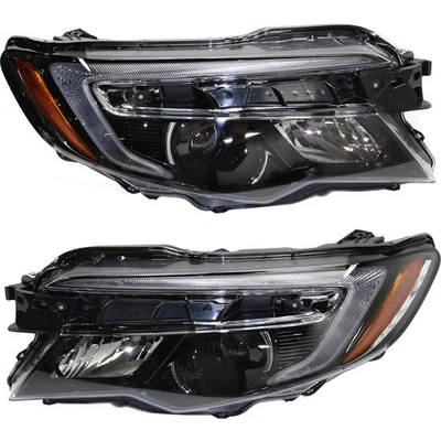 Driver & Passenger Side Headlights For Honda Pilot 2016-2018 Halogen w/ Bulbs LX - Изображение 1 из 4