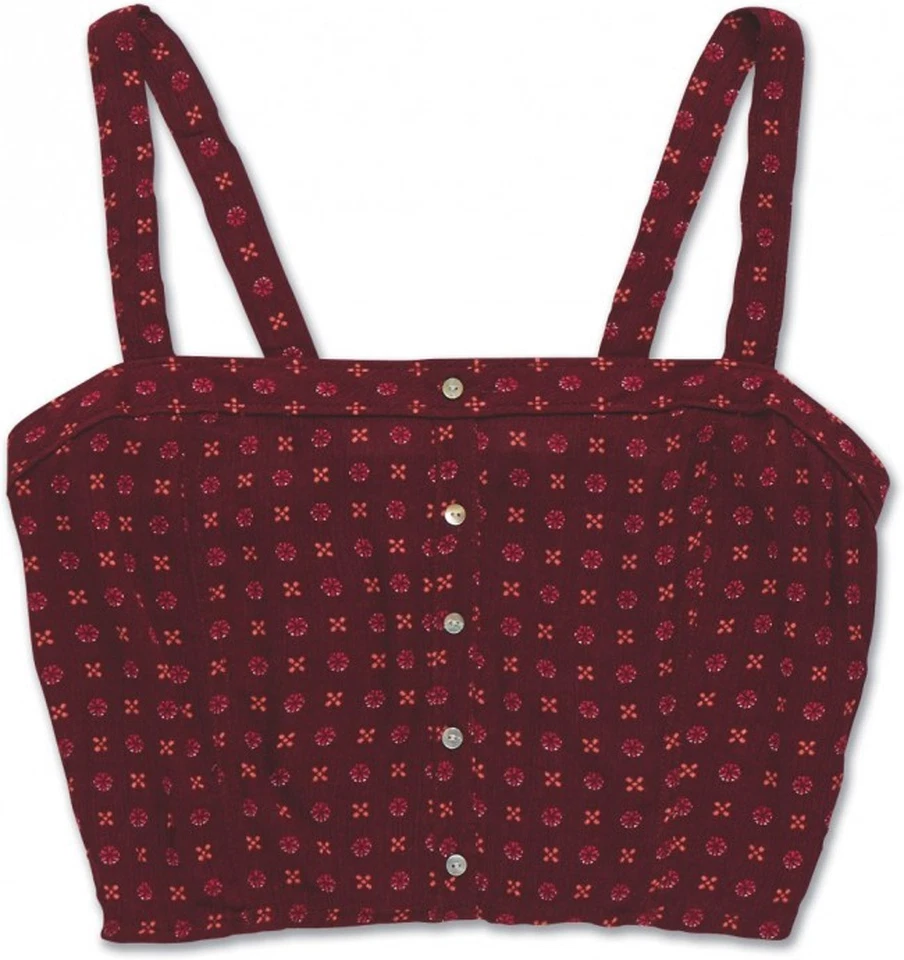 Camisa corta Dakine Meli para mujer sin mangas mediana Mystic granate nueva Foto 1 de 1